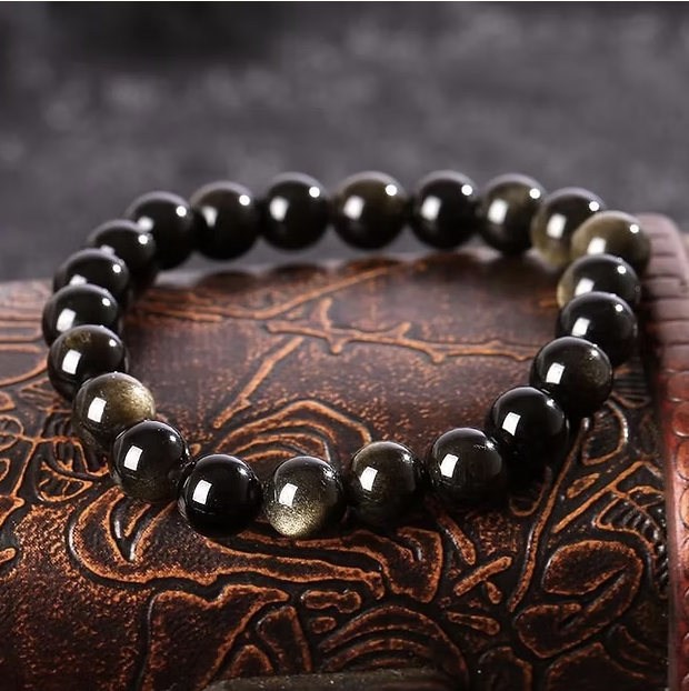 Golden obsidian