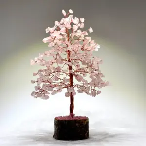 Rose Quartz Crystal Tree for HEALTHY RELATIONSHIPS