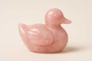 Rose Quartz Ducks