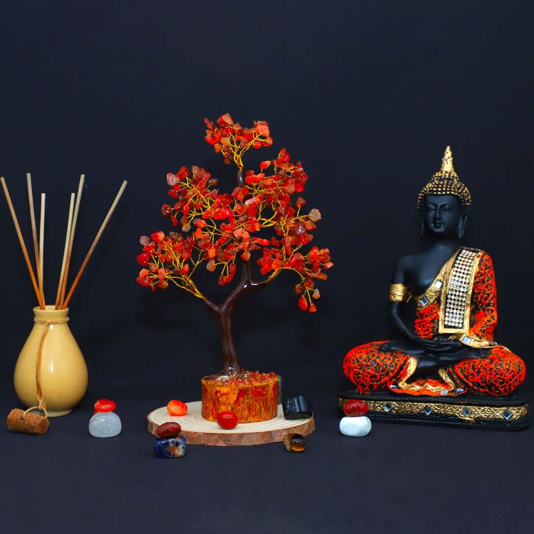 Carnelian Crystal Tree for FOCUS AND CONCENTRATION - Image 3