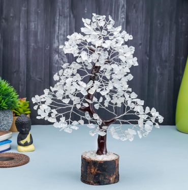 Clear Quartz Tree for POSITIVITY AND AURA ENHANCEMENT