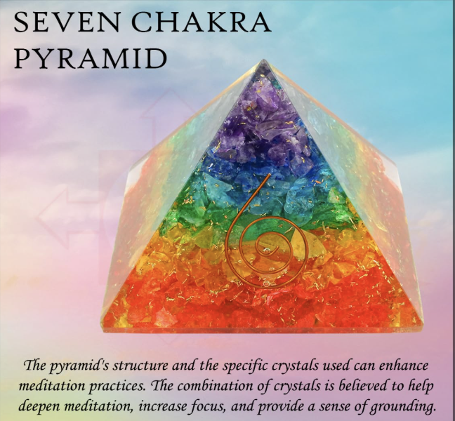 7 Chakra Vastu Pyramid for MEDITATION, ENERGY HEALING AND SPIRITUALITY - Image 3