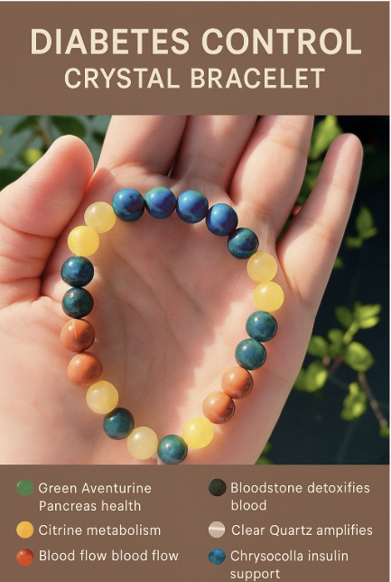 Crystal Bracelet for CONTROLLING DIABETES - Image 2