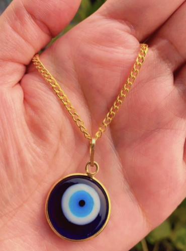 Evil Eye Pendant (With Chain)