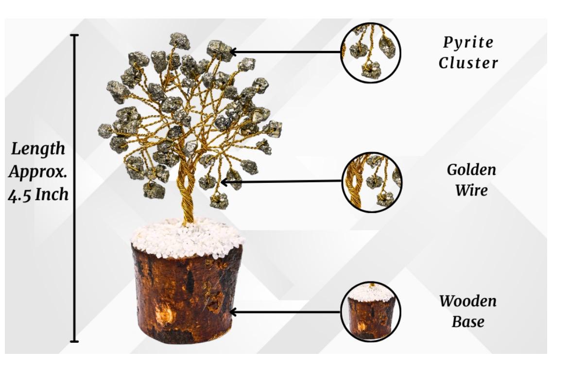 Pyrite Crystal Tree for SUCCESS, HOME DECOR AND WEALTH - Image 2