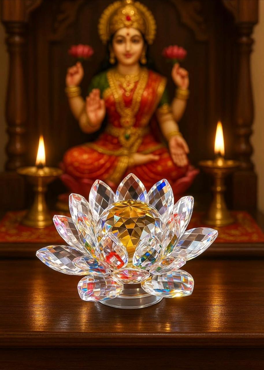 Crystal Lotus for POSITIVE ENERGY and VASTU - Image 2