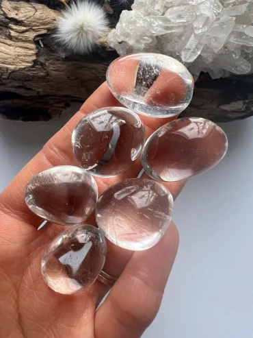 Clear Quartz Tumbles